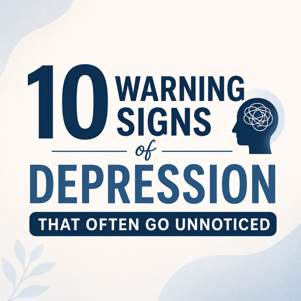 10 Warning Signs of Depression That Often Go Unnoticed